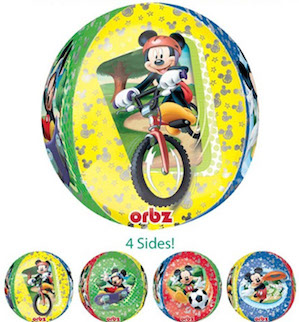 Mickey Mouse 4 Sided Orbz Balloon