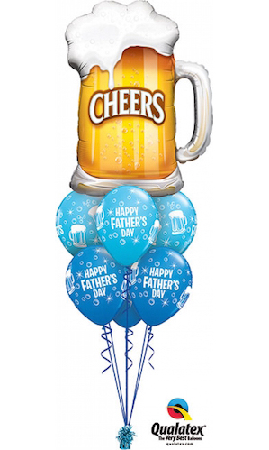 Cheers Pint Glass Father's Day Bouquet