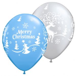 Christmas Reindeer Printed Balloons