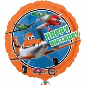 Large Disney Planes Happy Birthday Balloon