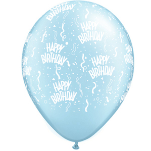 Happy Birthday Blue Balloon