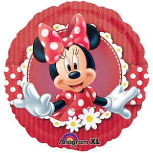 Minnie Mouse Red Foil Balloon 