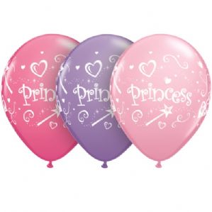 3 Princess Balloons