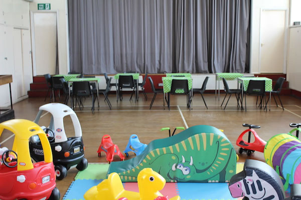 Stay and Play Room seating area